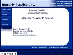 Sites similar to humanlypossible.com
