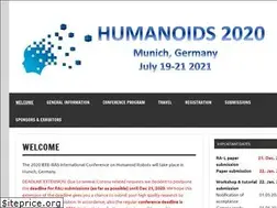 Sites similar to humanoids-2020.org