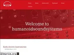Sites similar to humanoidsoundsystems.com