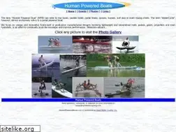 Sites similar to humanpoweredboats.com