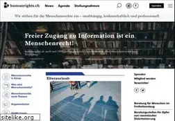 Sites similar to humanrights.ch