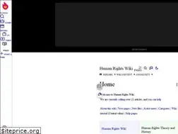 Sites similar to humanrights.wikia.com