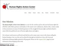Sites similar to humanrightsactioncenter.com