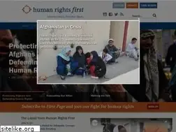 Sites similar to humanrightsfirst.org