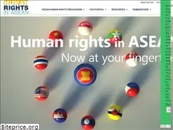 Sites similar to humanrightsinasean.info