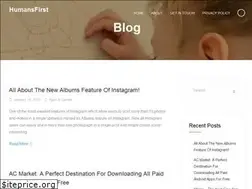 Sites similar to humans-first.com