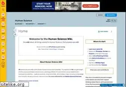 Sites similar to humanscience.wikia.com