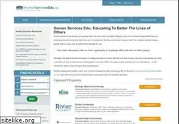Sites similar to humanservicesedu.org