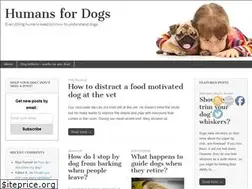 Sites similar to humansfordogs.com