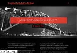 Sites similar to humansolutionsgroup.com.au