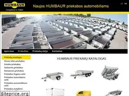 Sites similar to humbaur-priekabos.lt