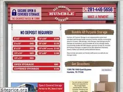 Sites similar to humbleallpurposestorage.com