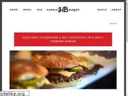 Sites similar to humbleburger.com