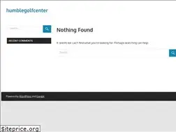 Sites similar to humblegolfcenter.com