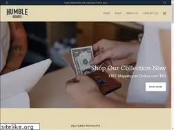 Sites similar to humblegoods.co