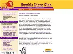 Sites similar to humblelionsclub.com