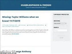 Sites similar to humbleopinion.wordpress.com