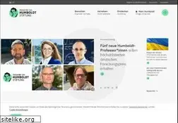 Sites similar to humboldt-foundation.de