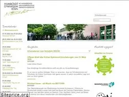 Sites similar to humboldt-koeln.de
