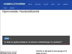 Sites similar to humboldticerink.com