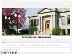 Sites similar to humboldtpubliclibrary.com