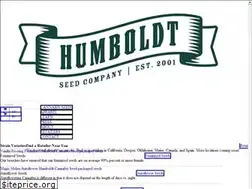 Sites similar to humboldtseedcompany.com