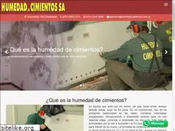 Sites similar to humedad-cimientos.com.ar