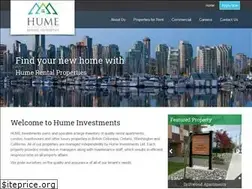 Sites similar to humeinvestments.com