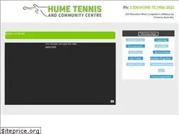 Sites similar to humetennis.com.au