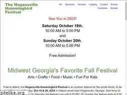 Sites similar to hummingbirdfestival.com