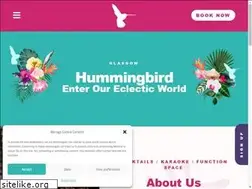 Sites similar to hummingbirdglasgow.co.uk