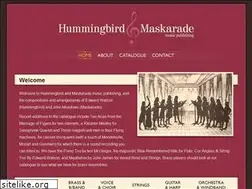 Sites similar to hummingbirdmaskarade.co.uk