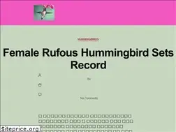 Sites similar to hummingbirdsformom.com