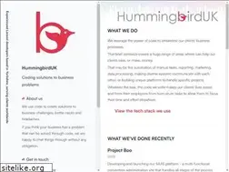Sites similar to hummingbirduk.com