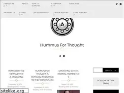 Sites similar to hummusforthought.com