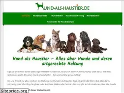 Sites similar to hund-als-haustier.de