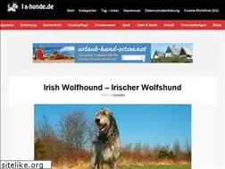 Sites similar to hunde-irish-wolfhound.de