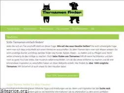 Sites similar to hunde-katzen-namen.de