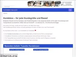 Sites similar to hundebox-spezialist.de