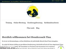 Sites similar to hundecoach-tina.de