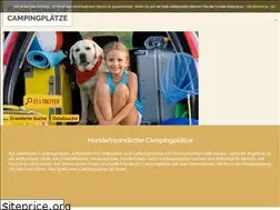 Sites similar to hundefreundliche-campingplaetze.de