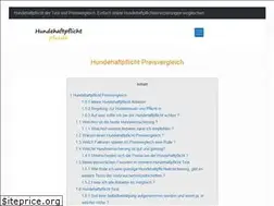Sites similar to hundehaftpflichtplus.de