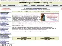Sites similar to hundehaftpflichtversicherung.net
