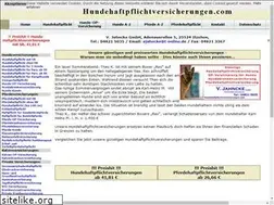 Sites similar to hundehaftpflichtversicherungen.com