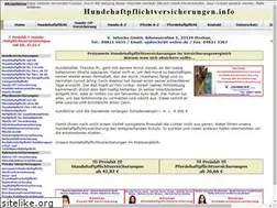 Sites similar to hundehaftpflichtversicherungen.info