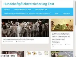 Sites similar to hundehaftpflichtversicherungtest.de