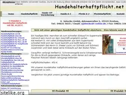 Sites similar to hundehalterhaftpflicht.net