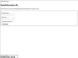 Sites similar to hundekosmos.de