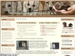 Sites similar to hundeliebe-grenzenlos.de