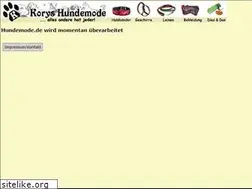 Sites similar to hundemode.de